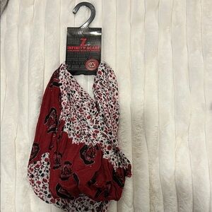 University of South Carolina Infinity Scarf in Garnet, Black and White